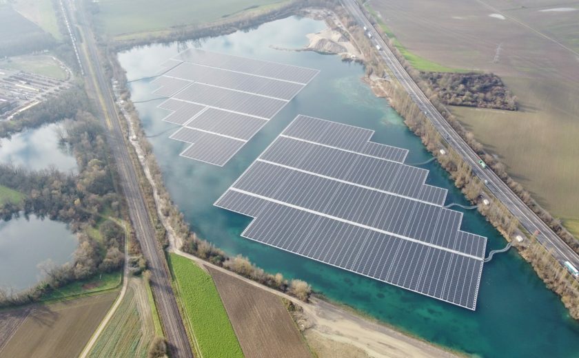 Centrale photovoltaïque flottante Leutenheim - Générale du Solaire