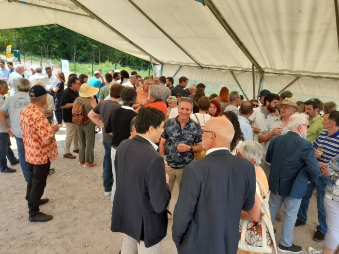 Inauguration de la microcentrale solaire photovoltaïque de Gnassata