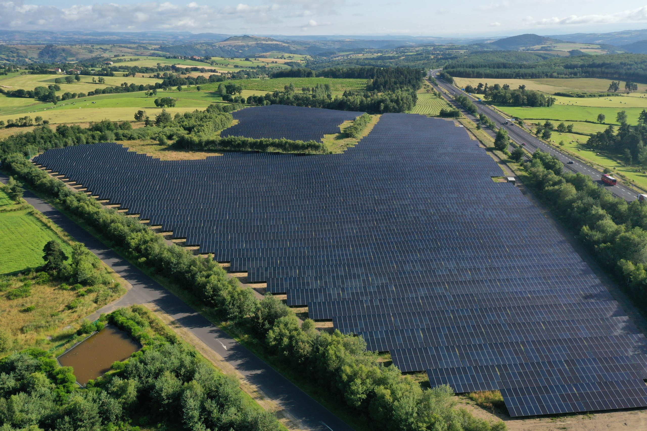 Centrale photovoltaïque au sol Saint-Mary-le-Plain - Générale du Solaire