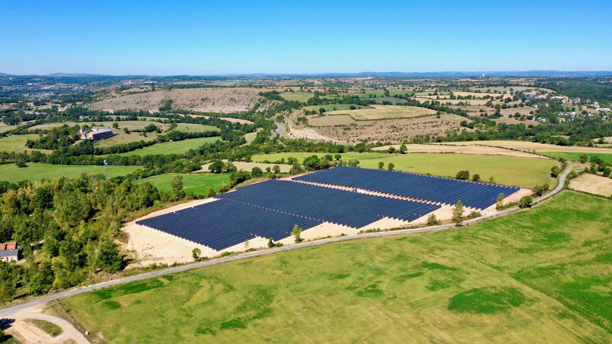 Centrale photovoltaïque au sol Pessens - Générale du Solaire