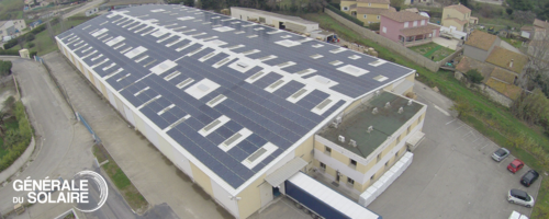 Centrale photovoltaïque en toiture Furstplast - Générale du Solaire