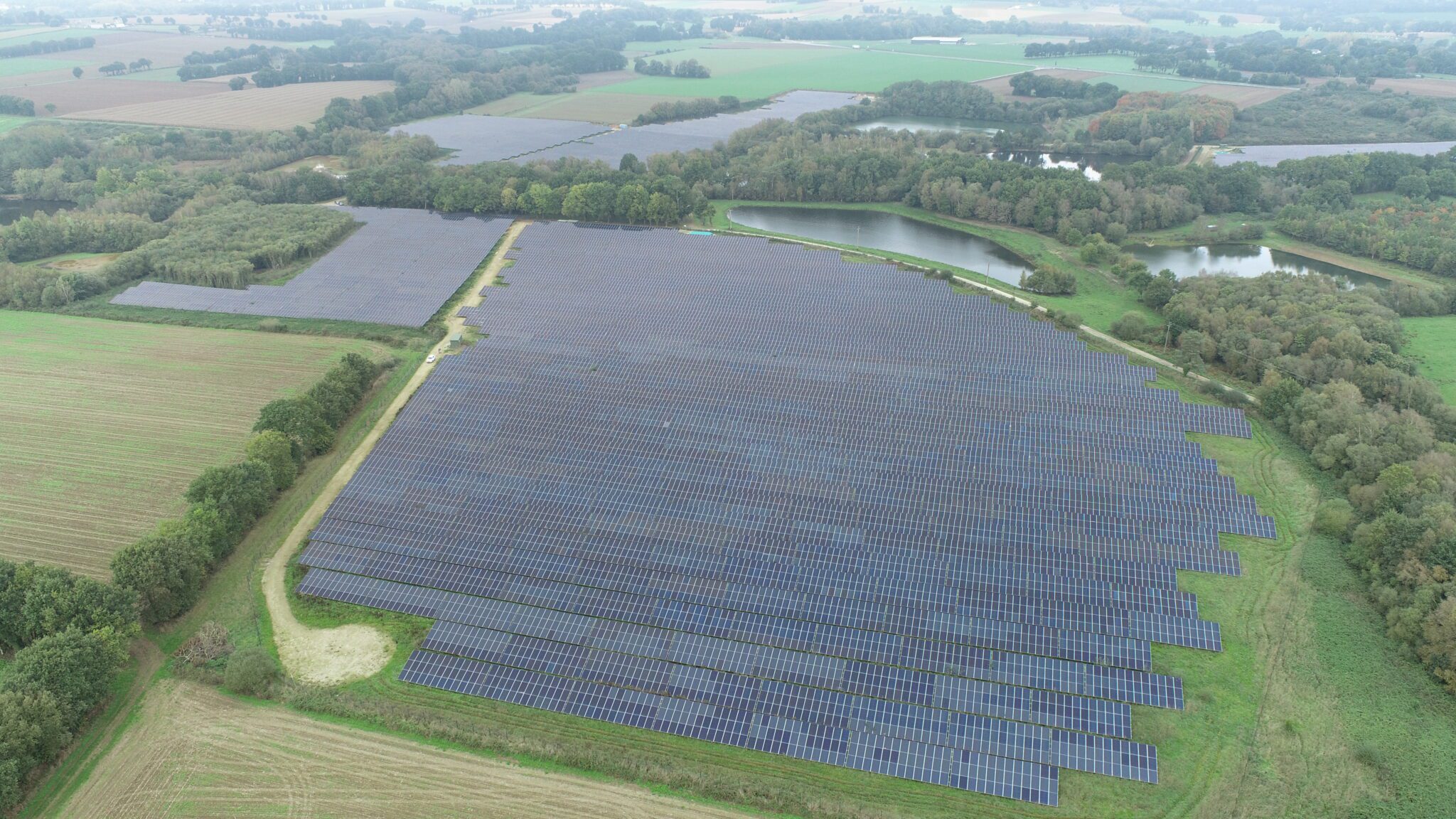 Centrale au sol Sablières de La Prée