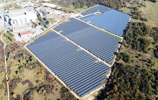 Centrale photovoltaïque au sol Chapelle Saint Ursin - Générale du Solaire