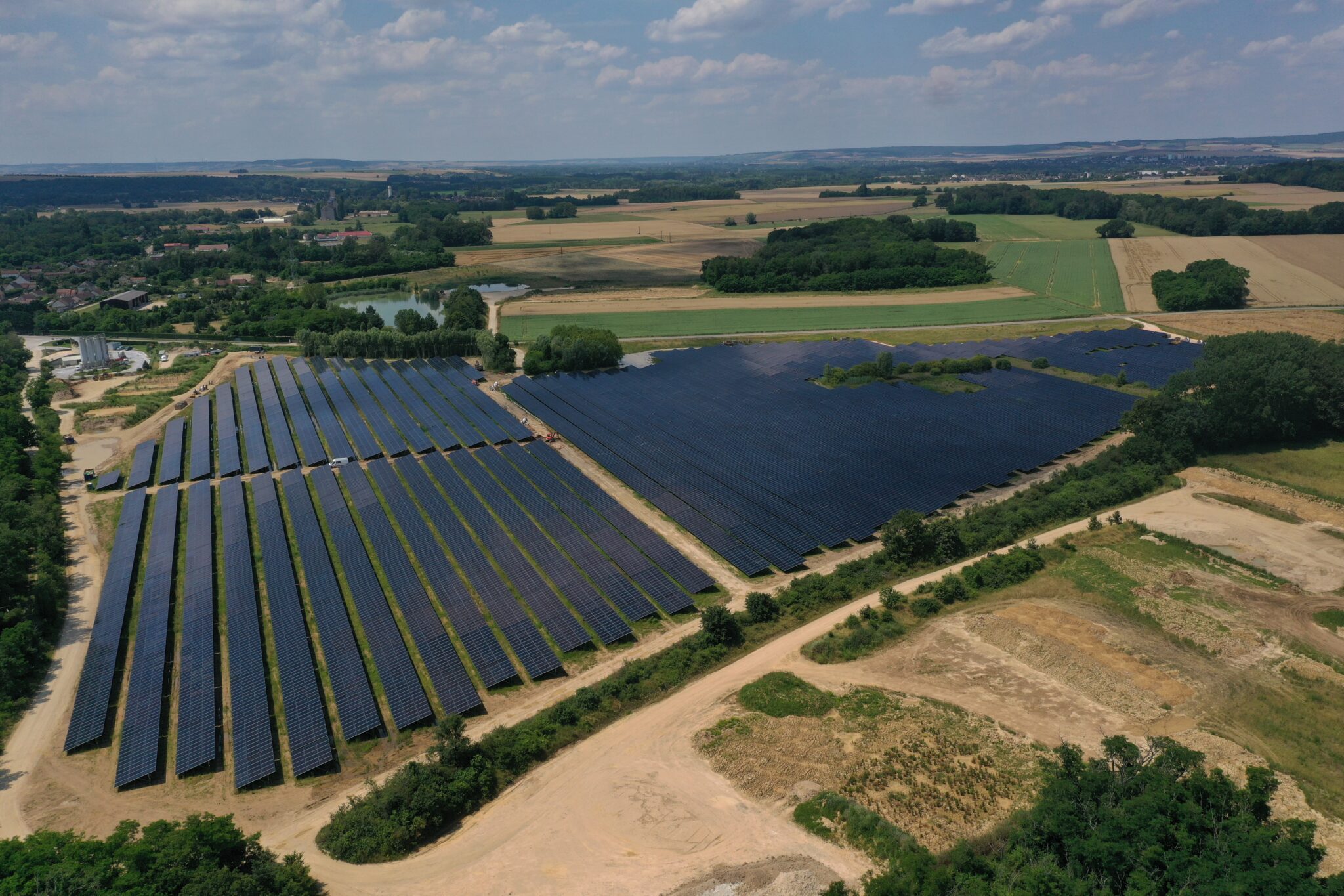 Centrale Photovoltaïque au sol Cheny - Générale du Solaire