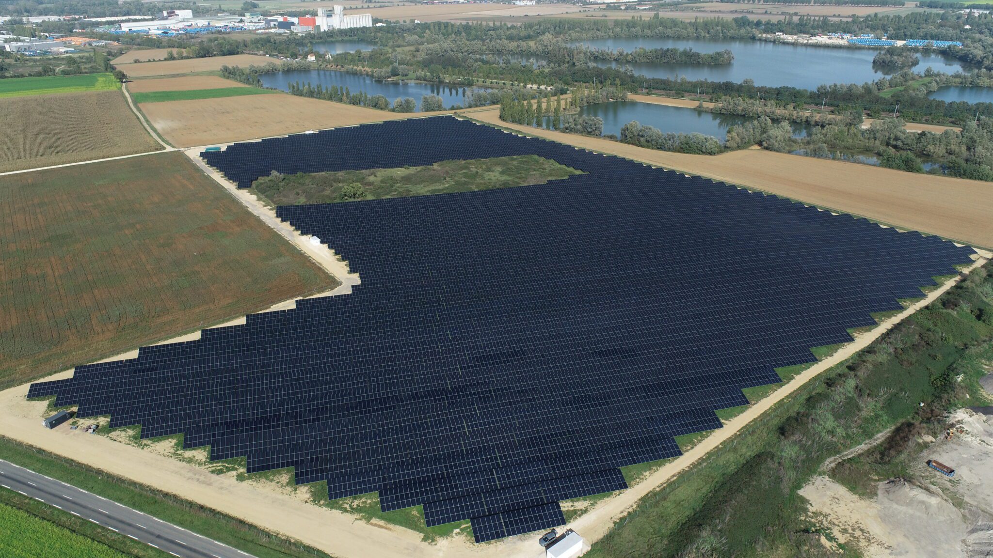 Centrale Photovoltaïque au sol Gron