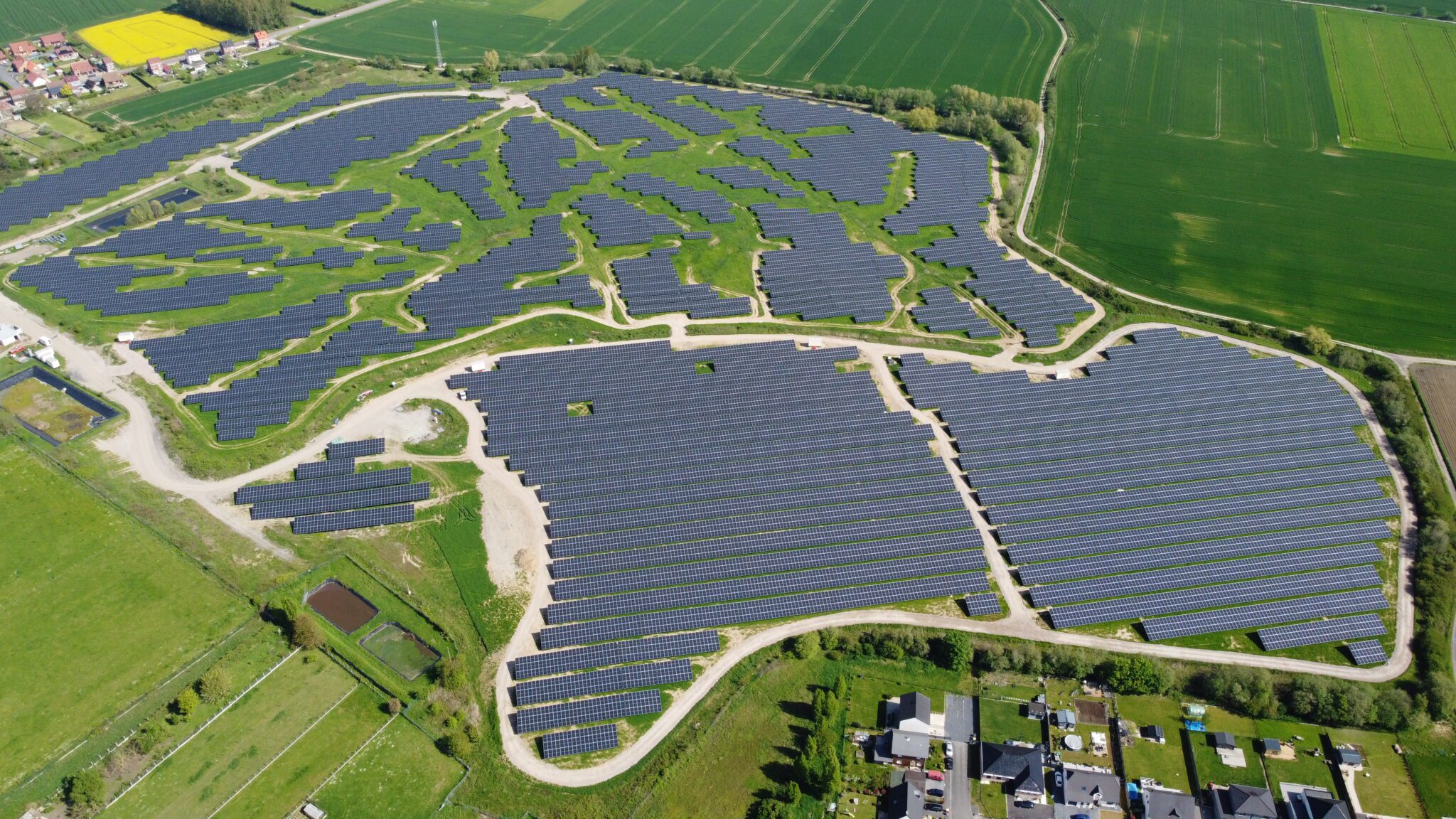 Centrale Photovoltaïque au Sol Leforest - Générale du Solaire