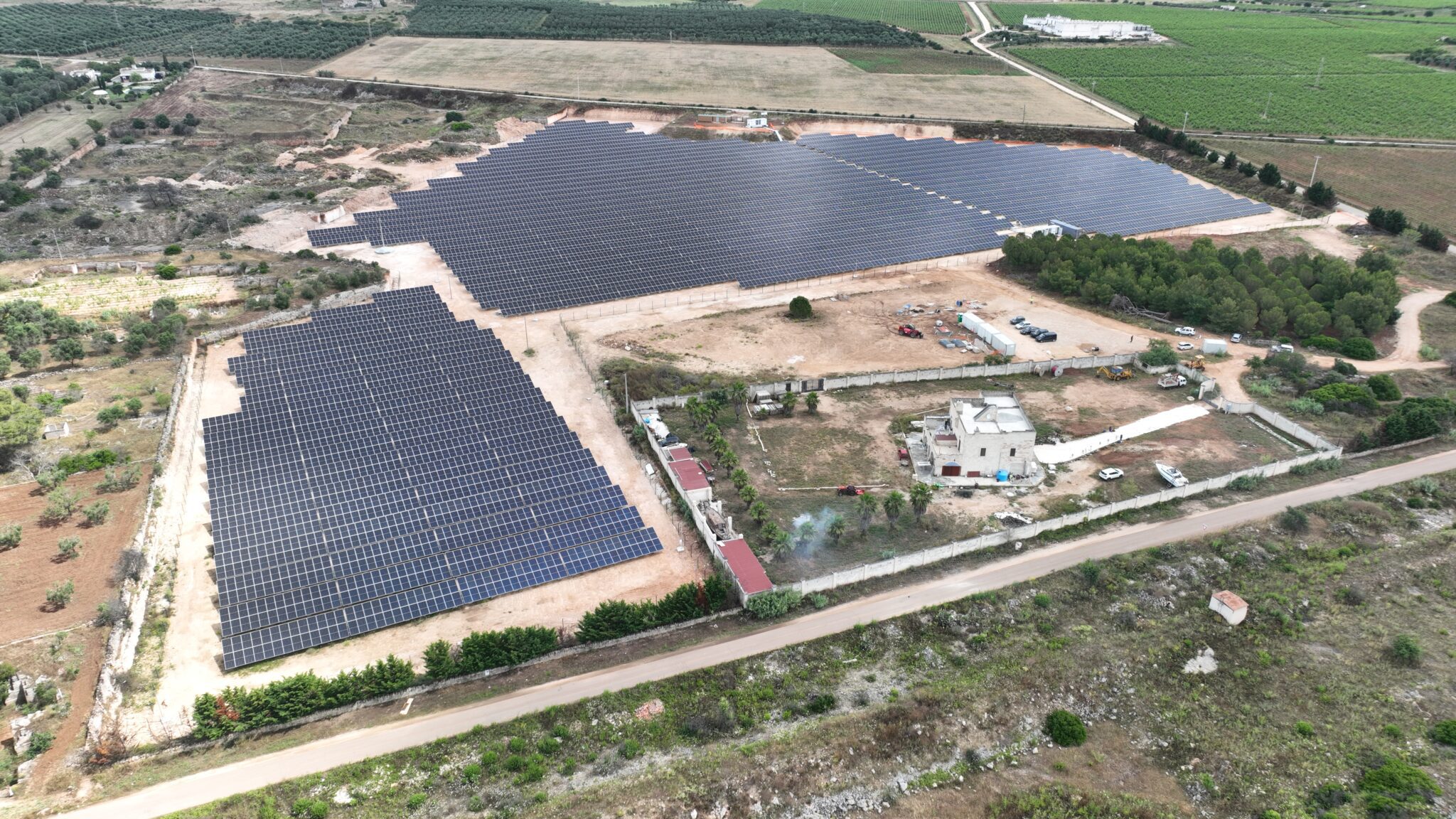 Centrale Photovoltaïque au Sol Manduria