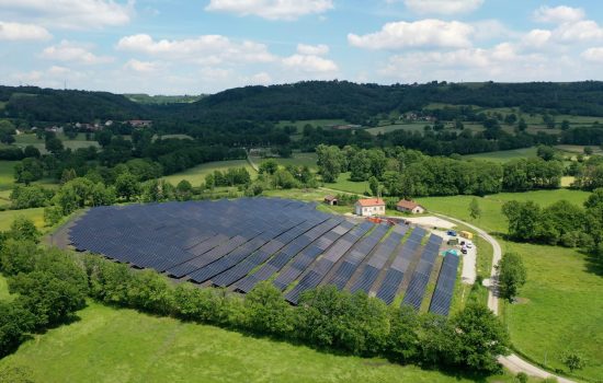 Centrale Photovoltaïque au Sol Saint Médard la Rochette - Générale du Solaire