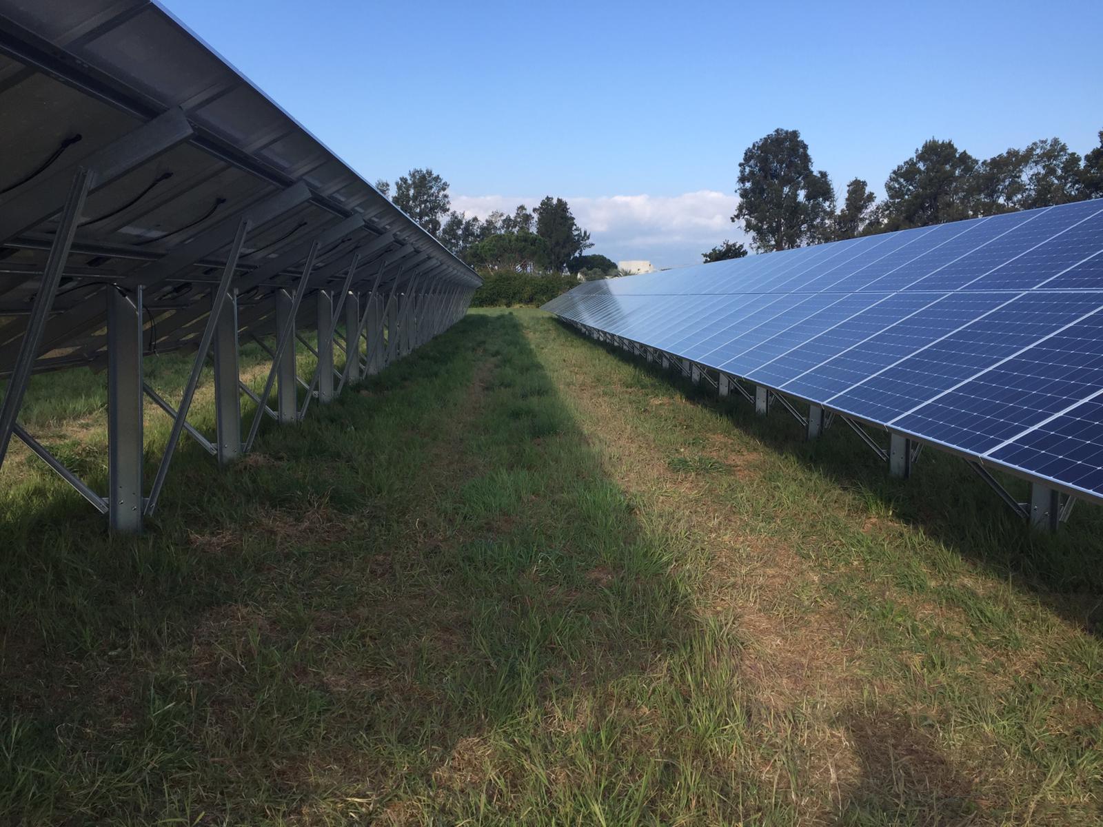 Centrale au sol avec stockage Coclisol