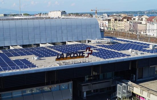 Centrale autoconsommation La Poste Suisse