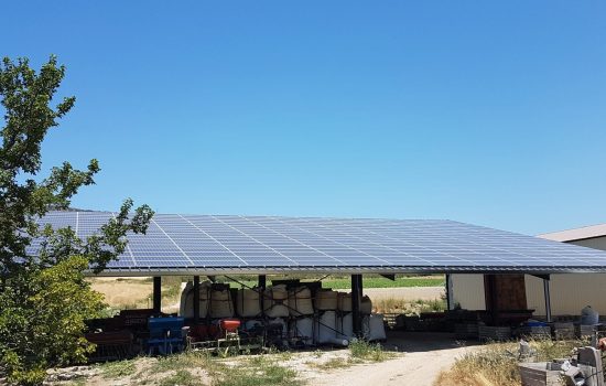 Hangar agricole photovoltaïque Richaud - Générale du Solaire