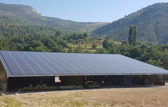 Hangar agricole photovoltaïque Schmaltz - Générale du Solaire