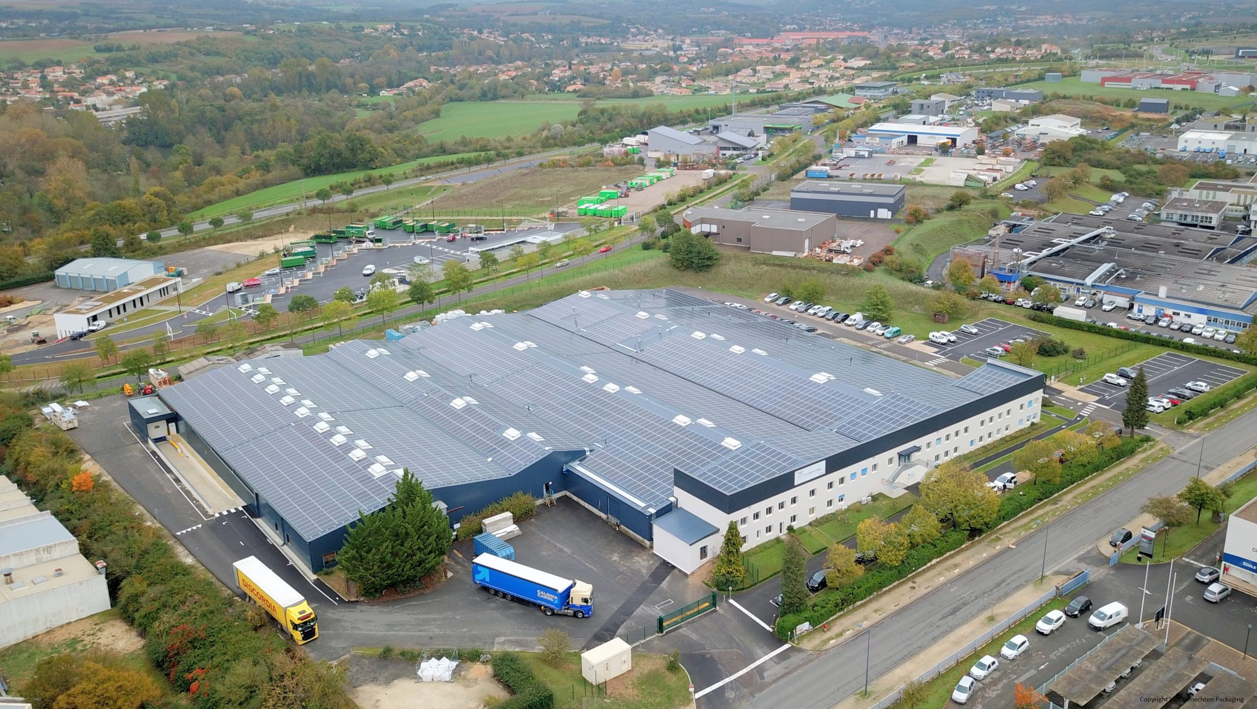 Centrale photovoltaïque en toiture Van Genechten - Générale du Solaire