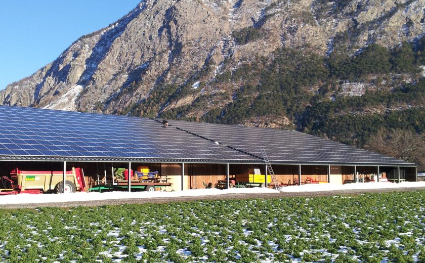 Hangar agricole photovoltaïque Berard - Générale du Solaire