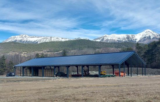 Hangar agricole photovoltaïque Champsaur - Générale du Solaire