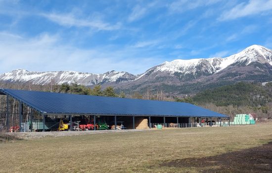 Hangar agricole photovoltaïque Jaubert - Générale du Solaire